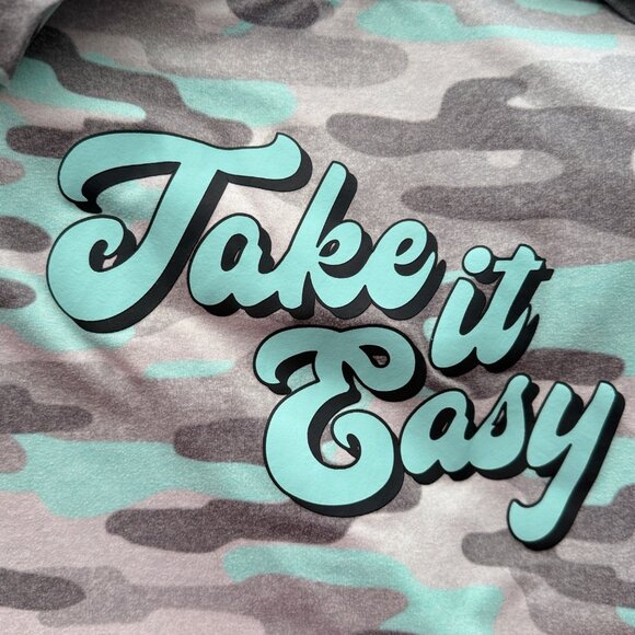 Joyspun & Secret Treasures Soft Lounge Dresses Floral & Camo w/ Pockets L/XL 2pk - Picture 8 of 11